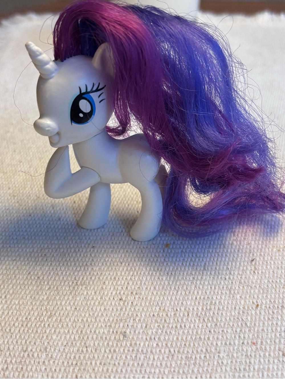 My Little Pony Rarity 3” pony brushable figure